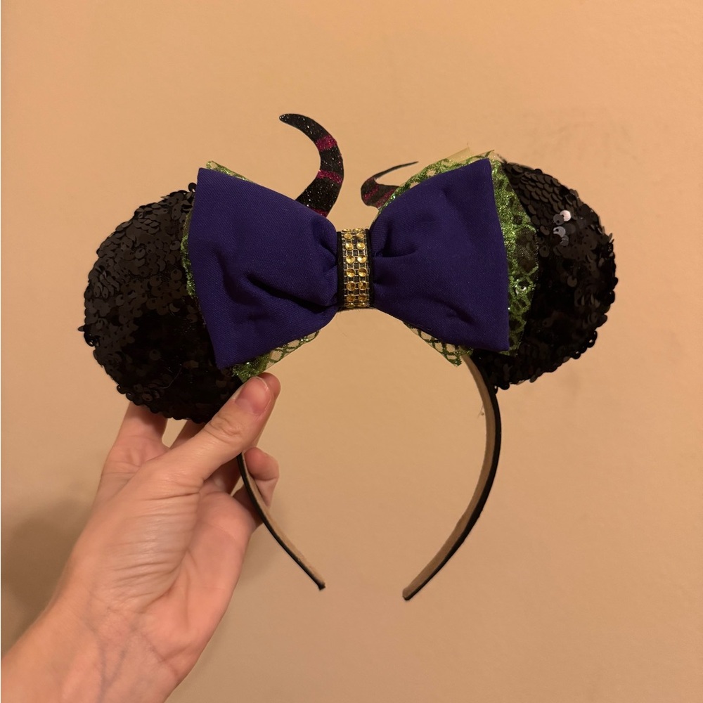 Disney maleficent ears headband